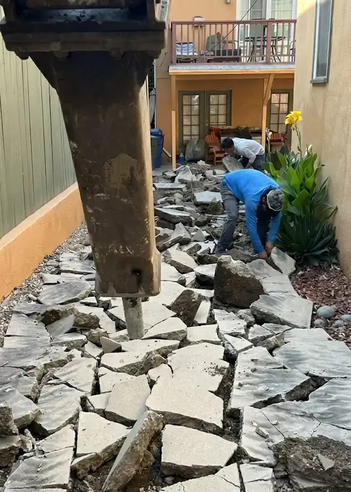 Concrete Demolition for Garden Grove and Orange County.