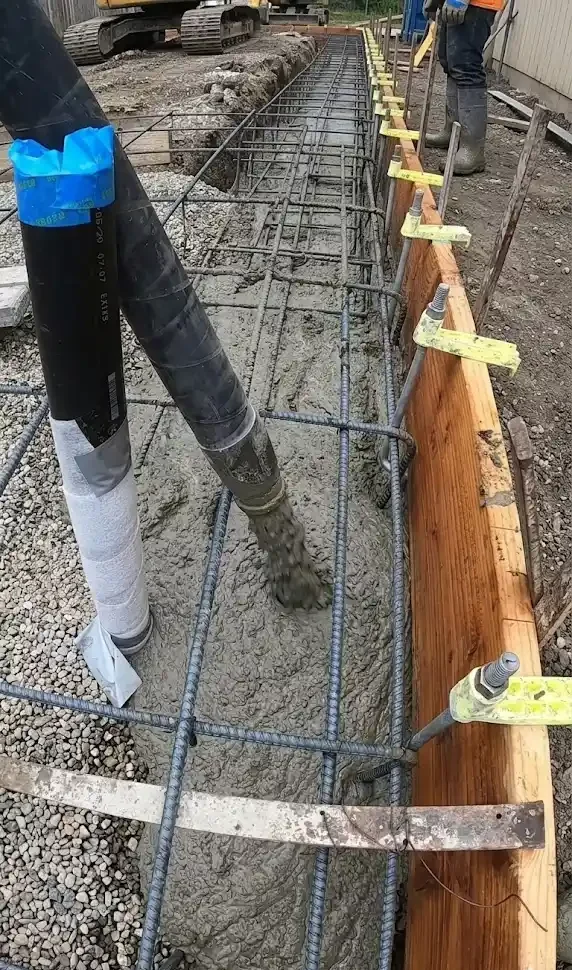 Concrete Foundations and Structural Work.