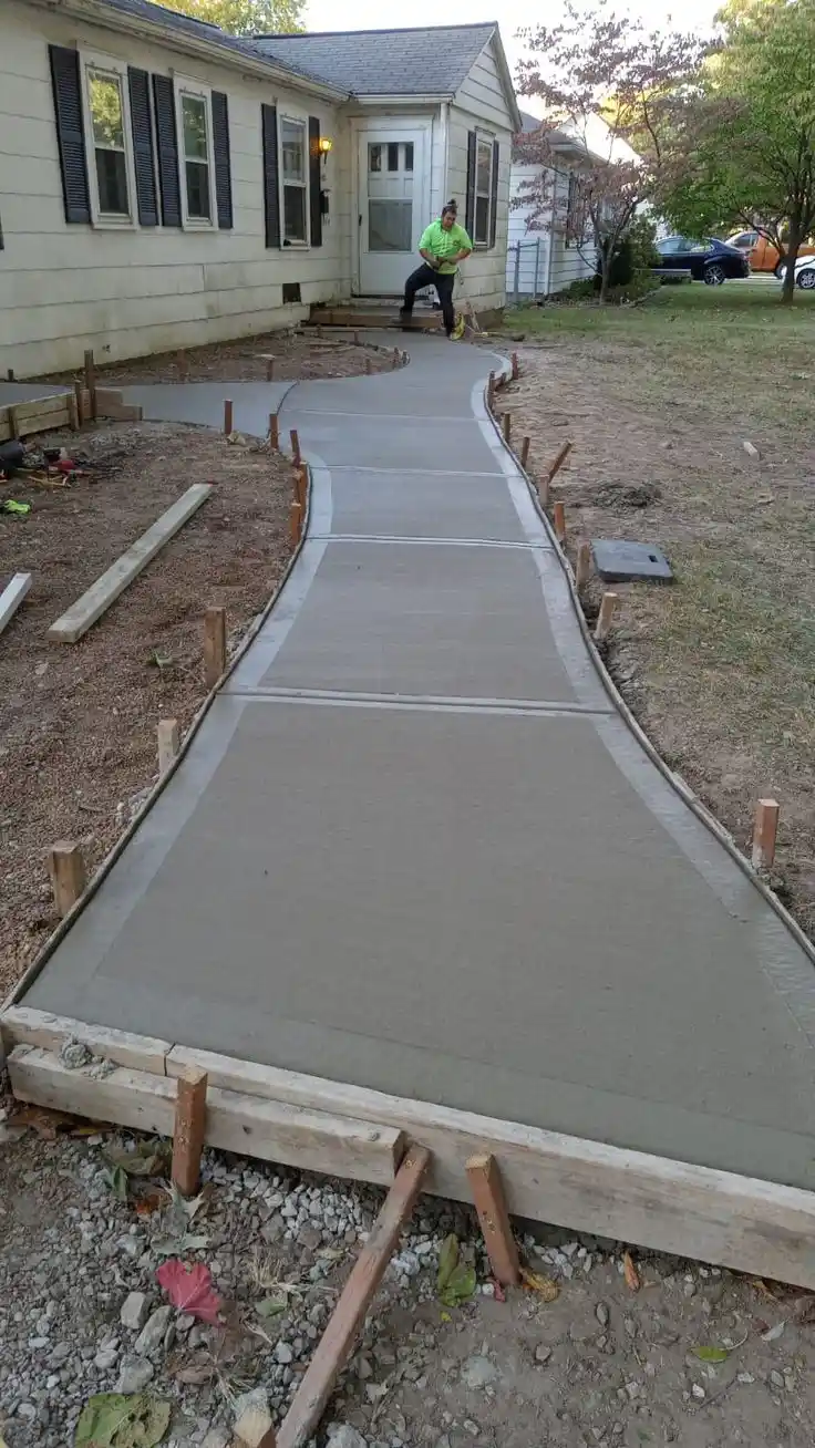 Concrete Walkways and Access Routes