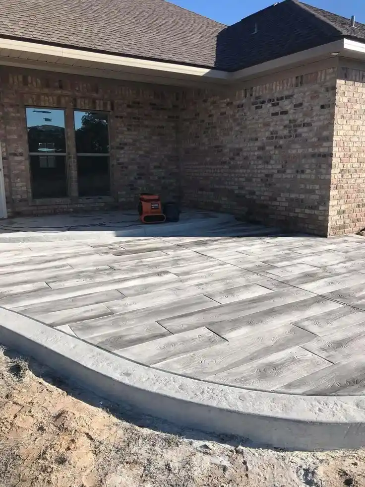 Cost to Build a Backyard Concrete Patio Services