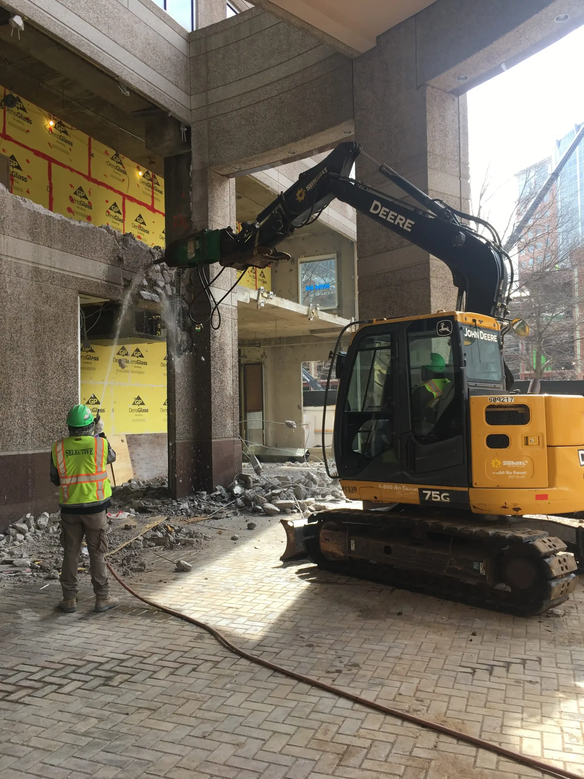 Demolition Before Commercial and Managed Property Work
