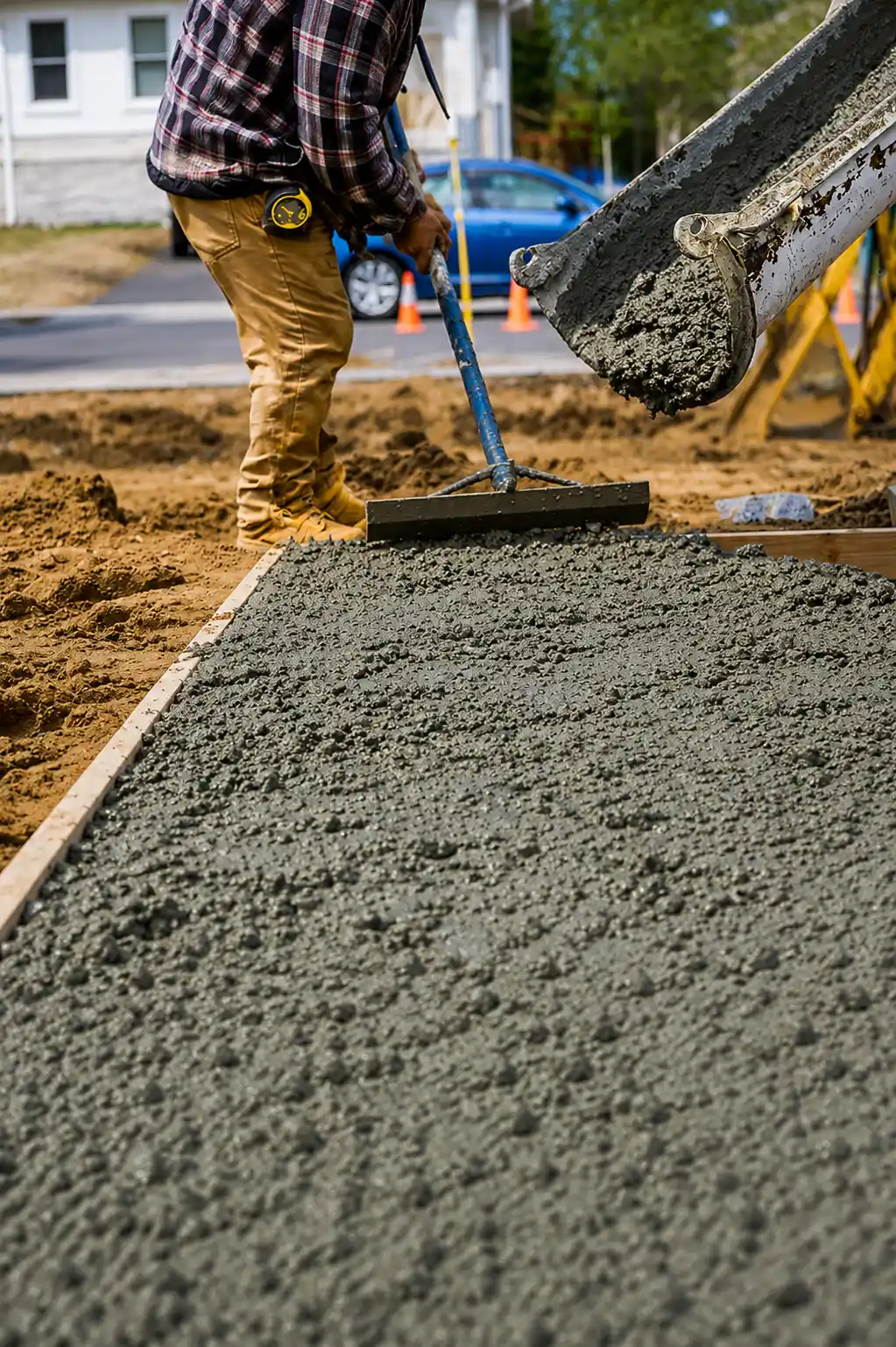Fountain Valley Concrete Service Area