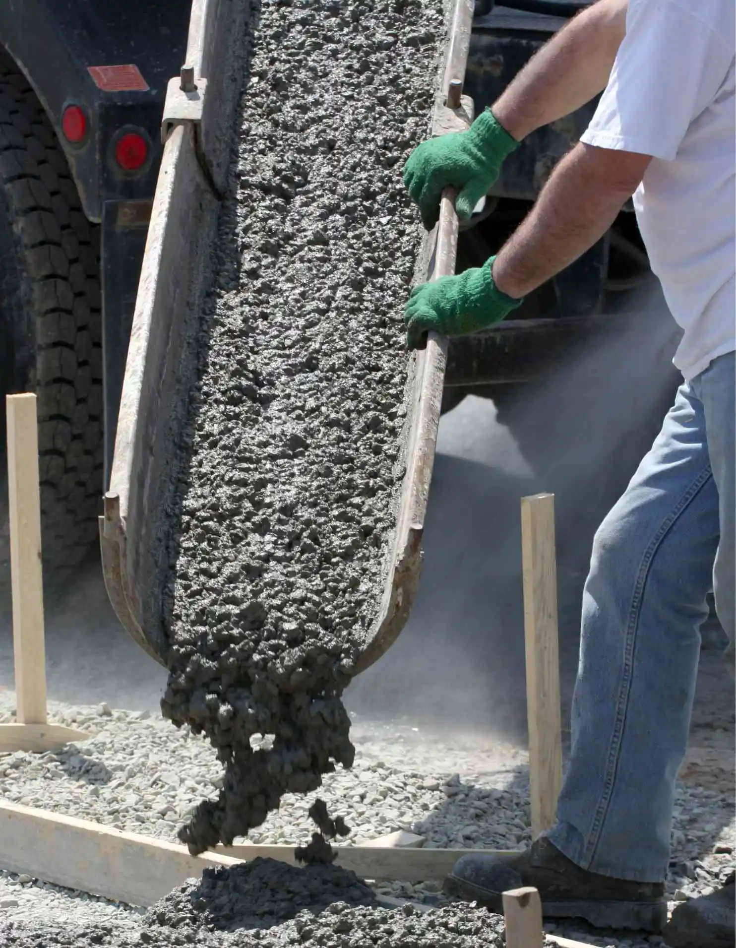 Fullerton Concrete Service Area