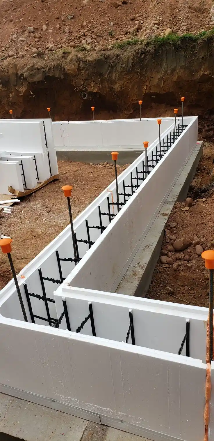 ICF Construction Planned Around Structure, Forms, and Concrete Placement