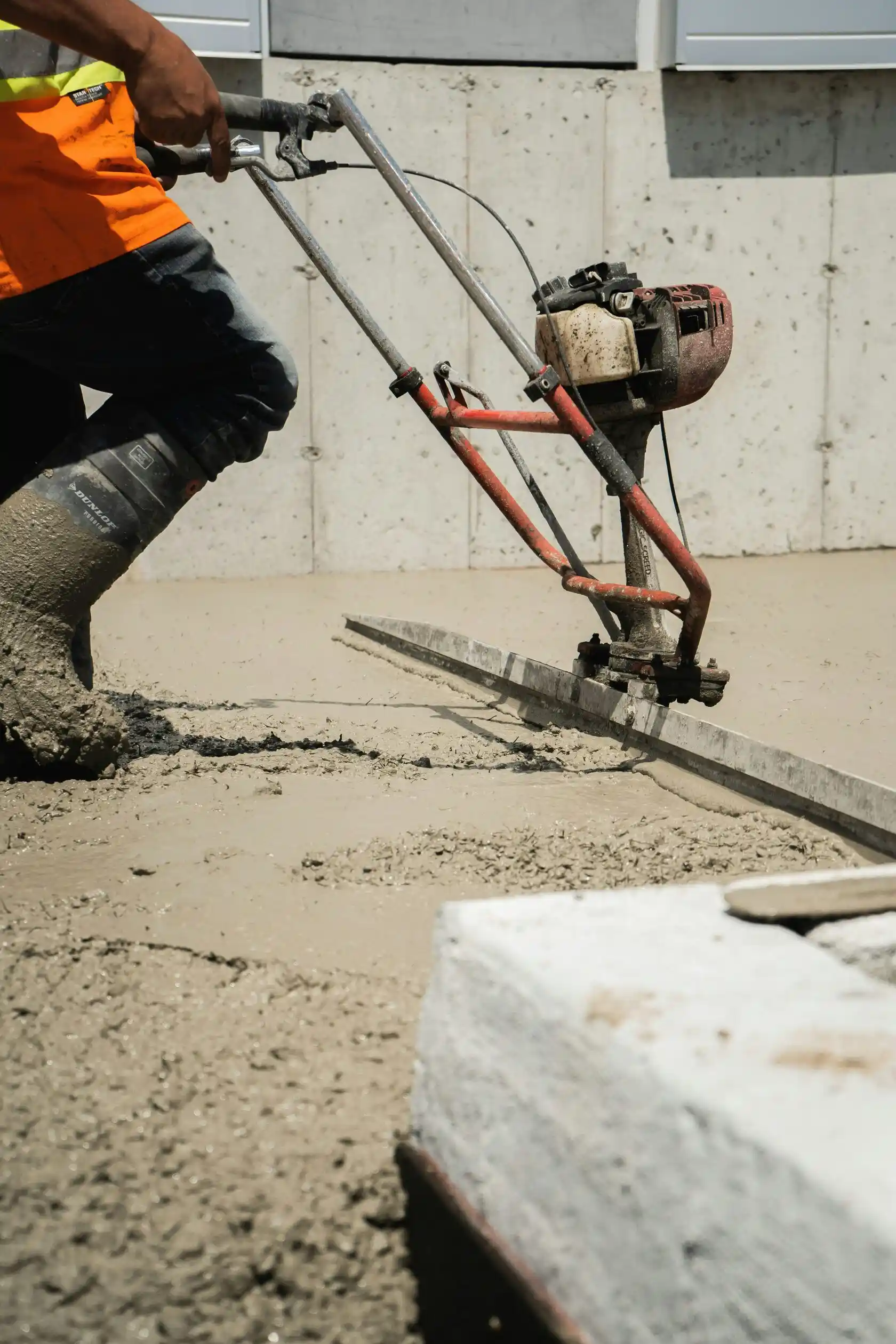 Irvine Concrete Service Area
