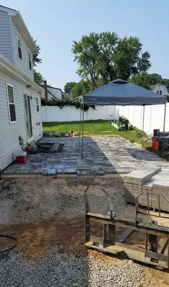 New Concrete Patio vs. Patio Replacement.