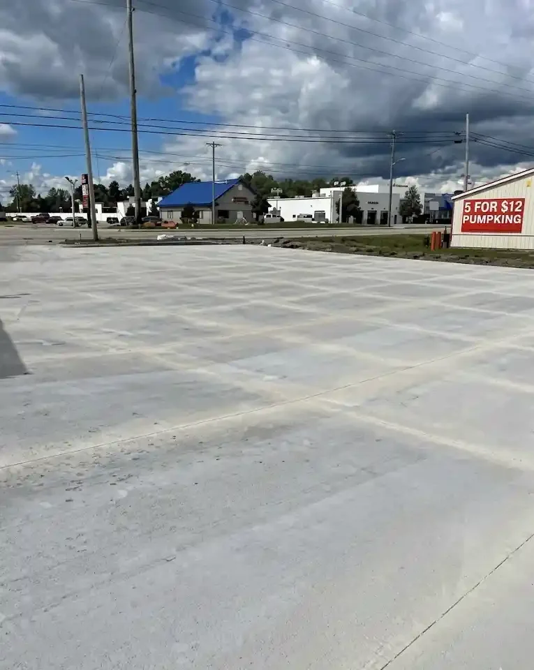 Parking Lot Concrete Replacement vs. Repair.