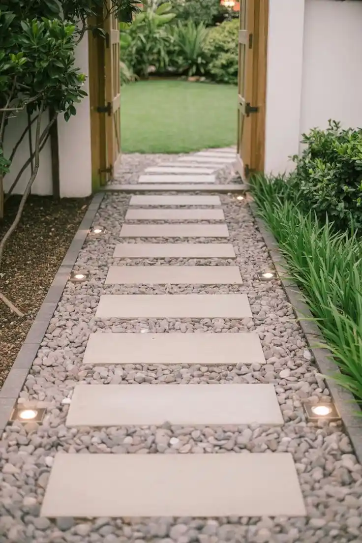 Paver Walkways and Side-Yard Paths