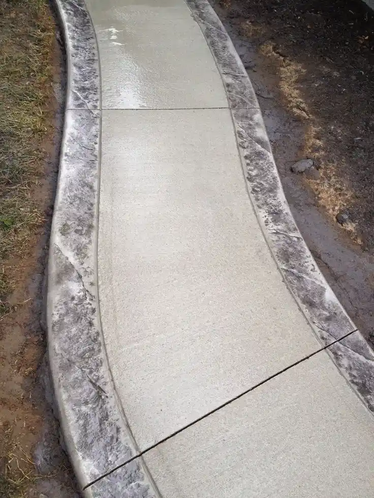 What This Broom Finish vs. Stamped Concrete Guide Covers