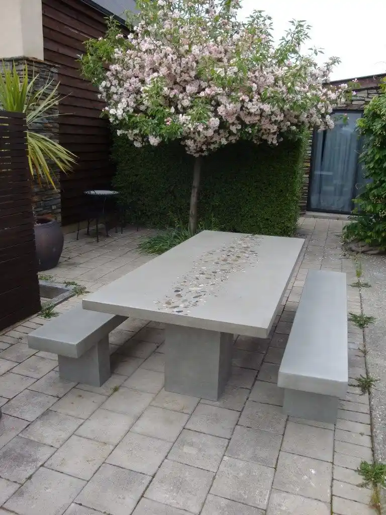 When Can You Put Furniture on New Concrete