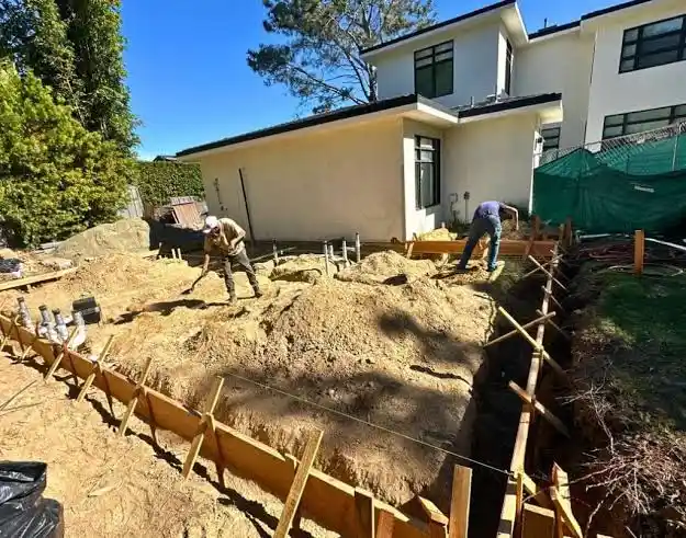 ADU Foundation Work for Additions and Backyard Units.
