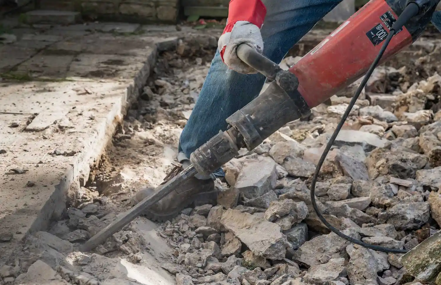 Concrete Removal Before New Work Begins Services