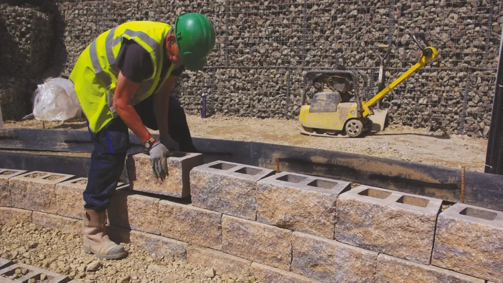 Concrete Retaining Wall Installation for Garden Grove Properties