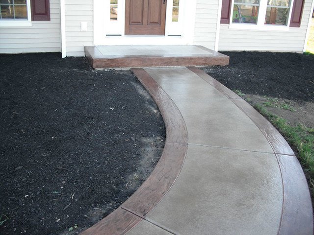 Concrete Walkway Finish Options