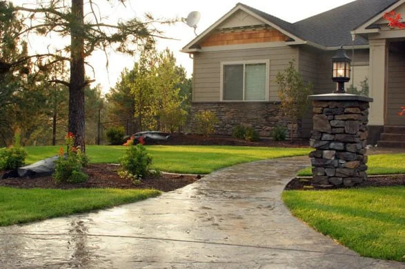 Decorative Concrete for Walkways and Entries