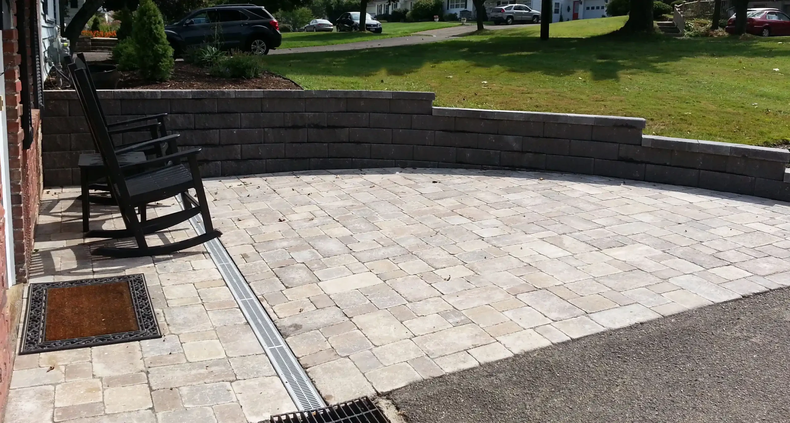 Drainage for Paver Patios, Walkways, and Entries