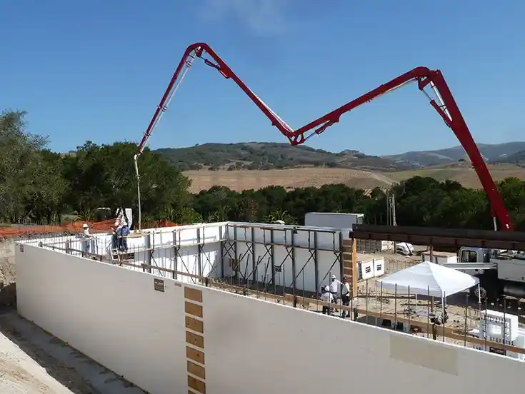 ICF Concrete Wall Installation for Orange County Projects