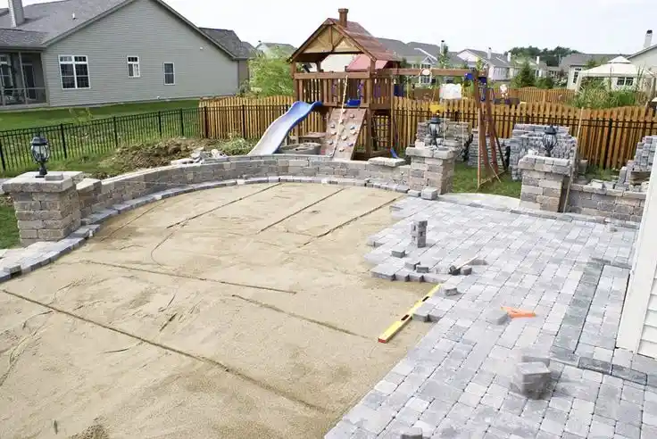 Paver Installation That Fits the Space, Base, and Drainage