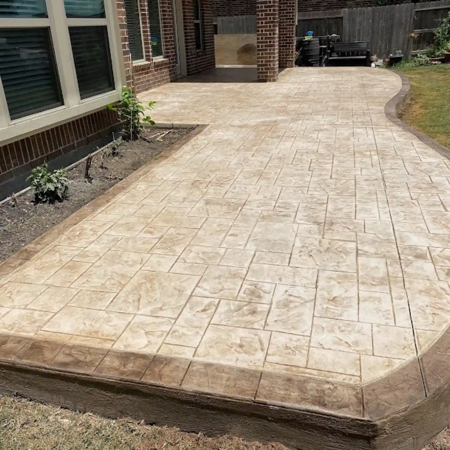 Stamped Concrete Built for Style and Daily Use