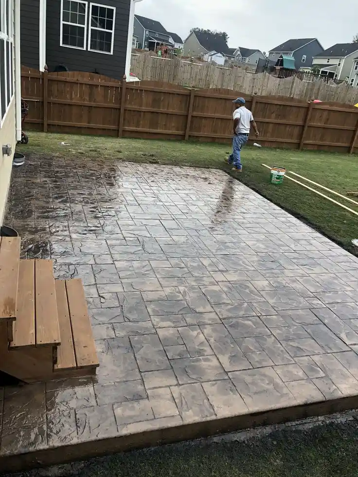 Stamped Concrete for Garden Grove Properties