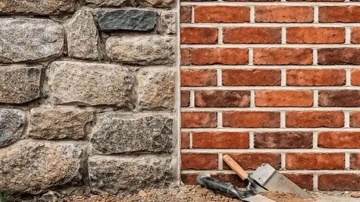 Stone Work vs. Masonry Walls.