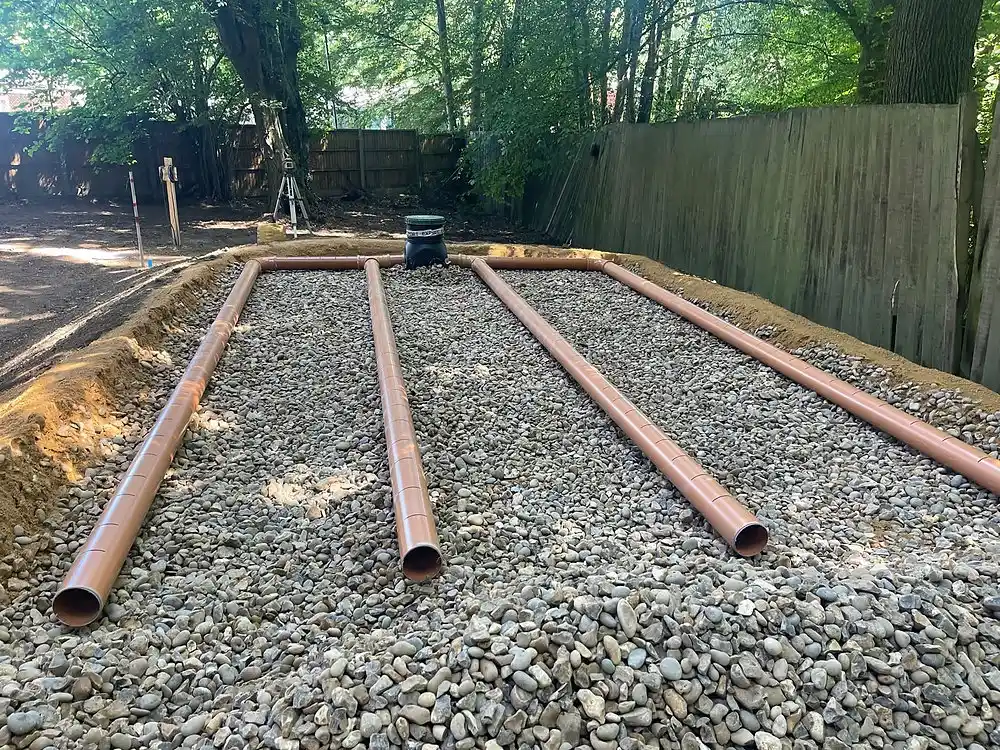 Underground Drainage Route and Discharge Planning
