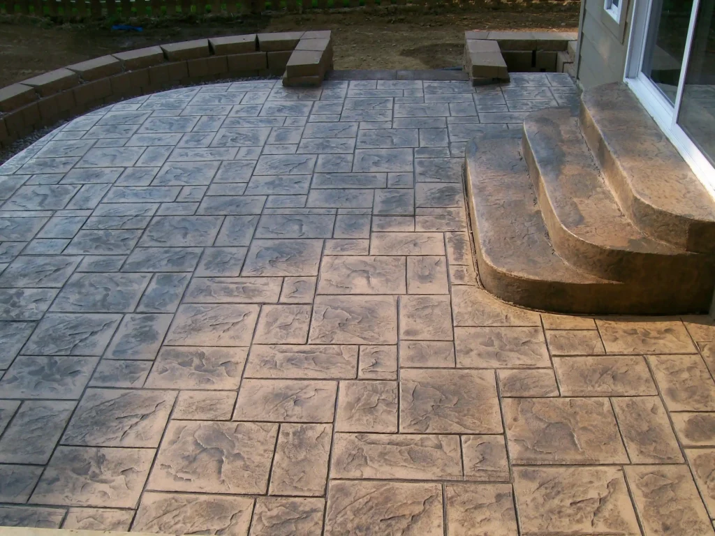 Washed Concrete vs. Stamped Concrete